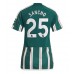 Günstige Manchester United Jadon Sancho #25 Auswärts Fussballtrikot Damen 2023-24 Kurzarm